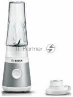Блендер стационарный Bosch MMB2111T серебристый, 450 Вт, 1 скорость 14