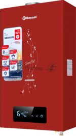 Водонагреватель газовый проточный Thermex S 20 MD Art Red красный, 20 кВт, настенный, электронное управление, производительность 10 л/мин 2