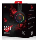 Гарнитура Bloody G521 чёрный, проводная, USB 18