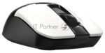 Мышь беспроводная A4Tech Fstyler FB12 белый/черный, 1200 dpi, радиоканал, Bluetooth, USB, кнопки - 3 21