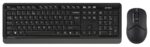 Комплект клавиатура+мышь A4Tech FStyler FG1012 беспроводной, USB, 1200 DPI, черный 26