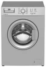 Стиральная машина Beko WRS 55P1 BSS серебристый, загрузка фронтальная 5 кг, 1000 об/мин., класс: А 14