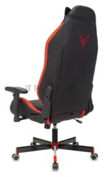 Кресло игровое Knight Neon черный/красный соты эко.кожа с подголов. крестовина металл 11