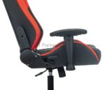 Кресло игровое Knight Neon черный/красный соты эко.кожа с подголов. крестовина металл 19