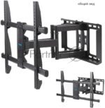 Кронштейн для телевизора Kromax GALACTIC-57 черный 32"-75" макс.60кг настенный поворотно-выдвижной и наклонный 11
