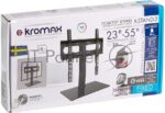 Стойка для телевизора Kromax X-STAND-2 черный 23"-55" макс.30кг крепление к столешнице 14