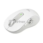 Мышь беспроводная Logitech Signature M650 L белый, 4000 dpi, радиоканал, Bluetooth, USB, кнопки - 5 6