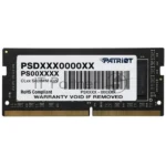 Оперативная память Patriot Signature, DDR4, 8GB (1x8 GB), 3200 MHz, CL22, SO-DIMM 5