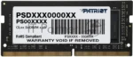 Оперативная память Patriot Signature, DDR4, 8GB (1x8 GB), 3200 MHz, CL22, SO-DIMM 11