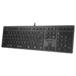 Клавиатура проводная A4Tech Fstyler FX50, USB, серый 28