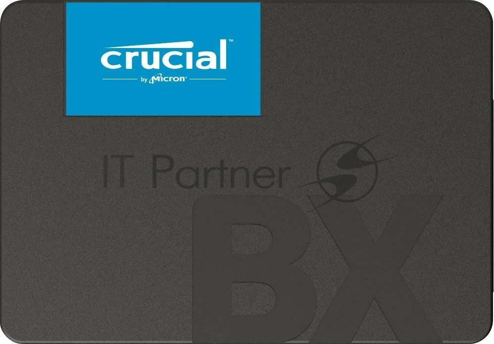 Накопитель SSD Crucial BX500, 2Tb, SATA III, 2.5", R/W 540/500 1