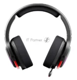 Гарнитура Bloody MR710 чёрный, беспроводная + проводная, Bluetooth, до 44 ч, подсветка 26