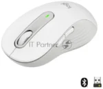 Мышь беспроводная Logitech Signature M650 L белый, 4000 dpi, радиоканал, Bluetooth, USB, кнопки - 5 8