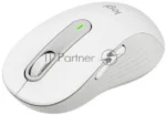 Мышь беспроводная Logitech Signature M650 L белый, 4000 dpi, радиоканал, Bluetooth, USB, кнопки - 5 17