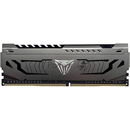 Оперативная память Patriot Viper Steel, DDR4, 8GB (1x8GB), 3600MHz, CL18, DIMM, с радиатором, черный