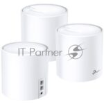 Домашняя Mesh Wi-Fi система TP-Link Deco X60(3-pack) AX5400 1