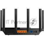 Роутер TP-Link Archer AX73 AX5400 Dual Band Wireless Gigabit Router, 1.5 GHz Tri-Core CPU, 1 GE WAN + 4 GE LAN ports, 1× USB 3.0 Port, support 1024-QAM, OFDMA, MU-MIMO, Airtime Fairness, Beamforming, 160MHz Channel Width, come with HomeShieldTM, support Russia PPTP/L2TP/PPPoE 28