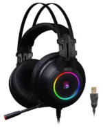 Гарнитура Bloody G528C чёрный, проводная, подсветка 16