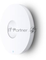 Потолочная точка доступа TP-Link EAP653 AX3000 Ceiling Mount Dual-Band Wi-Fi 6 Access Point, 1 1Gbps RJ45 Port, 574Mbps at2.4 GHz + 2402 Mbps at 5 GHz, 802.3at POE, 2 Internal Antennas 5