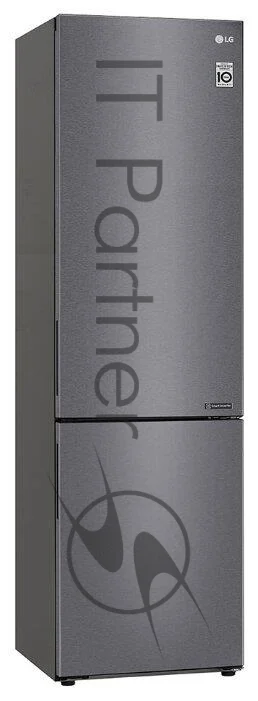 Холодильник LG GA-B509CLCL графитовый двухкамерный 277/107л морозилка снизу, No Frost 1