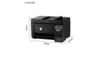 МФУ струйное Epson L5290 (C11CJ65512/C11CJ65508/C11CJ65407), A4, цветное, печ. до 33 стр/мин. (ч/б) до 15 стр/мин. (цвет), скан. до 12 стр/мин. (ч/б) 29 стр/мин. (цвет), 1440 x 5760 dpi (печать) 1200x2400dpi (скан.), USB, RJ-45, Wi-Fi 7