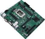Материнская плата ASUS Pro H610M-C D4-CSM, LGA 1700, Intel H610, 2xDDR4, 4xSATA, 1xM.2, 1xPCI-E 4.0 x16, 1xPCI, 1xDP, 1xHDMI, 1xVGA, 1x 1Gb LAN, 2xUSB-A 2.0, 2xUSB-A 3.2 Gen 1, 3x3.5 мм, 7.1, Micro-ATX 6
