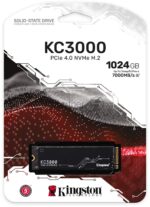 Накопитель SSD Kingston KC3000, 1Tb, M.2 2280, PCIe 4.0 x4, R/W 7000/6000, с радиатором. 10