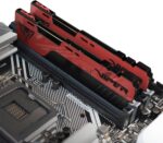 Оперативная память Patriot Viper Elite II, DDR4, 16GB (2x8 GB), 2666 MHz, CL16, DIMM, радиатор, красный 7
