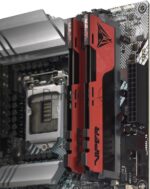 Оперативная память Patriot Viper Elite II, DDR4, 16GB (2x8 GB), 2666 MHz, CL16, DIMM, радиатор, красный 8
