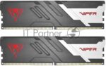 Оперативная память Patriot Viper Venom, DDR5, 64GB (2x32GB), 6000MHz, CL36, DIMM, с радиаторами, черный 6