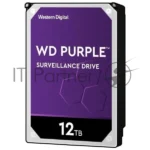 Жесткий диск Western Digital Original SATA-III 12Tb WD121PURP Video Purple Pro (7200rpm) 256Mb 3.5" 1
