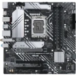 Материнская плата ASUS PRIME B660M-A WIFI D4, Socket LGA 1700, Intel B660, 4xDDR4, 4xSATA, 2xM.2, 1xPCIe 4.0 x16, 1xPCIe 3.0 x16, 1xDP, 2xHDMI, 1x 1Gb LAN, 2xUSB-A 3.2 Gen 2, 4xUSB-A 2.0, 3x3.5 мм, 7.1, mATX 5