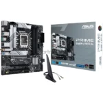 Материнская плата ASUS PRIME B660M-A WIFI D4, Socket LGA 1700, Intel B660, 4xDDR4, 4xSATA, 2xM.2, 1xPCIe 4.0 x16, 1xPCIe 3.0 x16, 1xDP, 2xHDMI, 1x 1Gb LAN, 2xUSB-A 3.2 Gen 2, 4xUSB-A 2.0, 3x3.5 мм, 7.1, mATX 3
