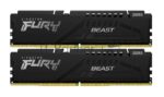 Оперативная память Kingston Fury Beast, DDR5, 32GB (2x16GB), 5200MHz, CL40, DIMM, радиатор, черный 23