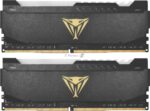 Оперативная память Patriot Viper Steel, DDR4, 64GB (2x32GB), 3200MHz, CL18, DIMM, с радиатором, RGB, черный 12