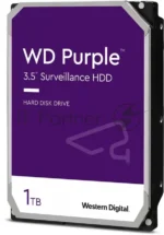 Жесткий диск Western Digital 1Tb Purple, SATA III 5400rpm, 64Mb 3.5 7