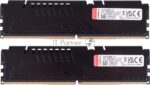 Оперативная память Kingston Fury Beast, DDR5, 32GB (2x16GB), 5200MHz, CL40, DIMM, радиатор, черный 19