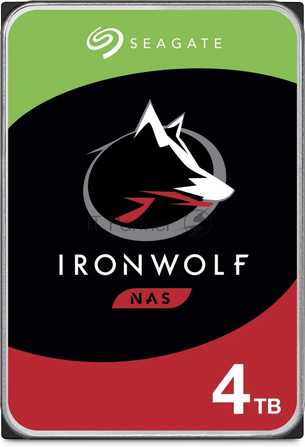Жесткий диск Seagate 4Tb Ironwolf (ST4000VN006) SATA 6.0Gb/s, 5400 rpm, 256mb buffer, 3.5", для NAS