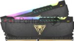 Оперативная память Patriot Viper Steel, DDR4, 64GB (2x32GB), 3200MHz, CL18, DIMM, с радиатором, RGB, черный 2