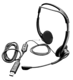 Гарнитура Logitech PC Headset 960 Stereo чёрный, проводная, USB 9