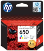 Картридж струйный HP 650 CZ102AE многоцветный для HP DJ IA 2515/2516 (200 стр.) 3