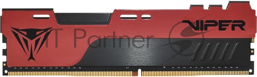 Оперативная память Patriot Viper Elite II, DDR4, 32GB (1x32 GB), 3600 MHz, CL20, DIMM, радиатор, красный, черный