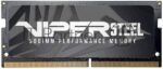 Оперативная память Patriot Viper Steel, DDR4, 8GB (1x8GB), 3200MHz, CL22, с радиатором, черный, SO-DIMM 2