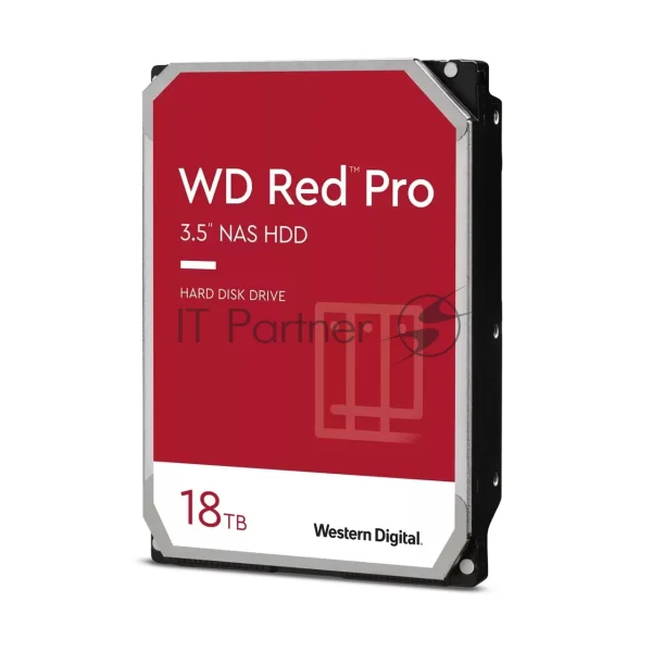 Жесткий диск WD Red Pro WD181KFGX 18ТБ 3,5" 7200RPM 512MB (SATA-III) NAS 1