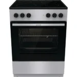 Плита электрическая Gorenje GEC6A11SG серый, конфорок 4 электрических, духовка 65 л, 60 см x 85 см x 60 см 1