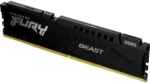 Оперативная память Kingston Fury Beast, DDR5, 32GB (1x32GB), 5200MHz, CL40, DIMM, радиатор, черный 8