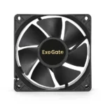 Вентилятор для корпуса ExeGate EX08025S2P черный, 80 мм, 2200 об/мин, 22.5 дБ, 2 pin 6