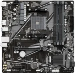 Материнская плата Gigabyte B550M K, AM4, AMD B550, 4xDDR4, 4xSATA, 2xM.2, 1xPCIe 4.0 x16, 1xPCIe x1, 1xHDMI, 1xDP, 1x 1Gb LAN, 4xUSB-A 3.2 Gen 1, 4xUSB-A 2.0, 3x3.5 мм, 7.1, mATX 10