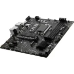 Материнская плата MSI PRO B760M-P DDR4, LGA 1700, Intel B760, 4xDDR4, 4xSATA, 2xM.2, 1xPCIe 4.0 x16, 2xPCIe 3.0 x1, 1xHDMI, 1xDP, 1xVGA, 1x1Gb LAN, 4xUSB-A 2.0, 1xUSB-A 3.2 Gen 1, 1xUSB-C 3.2 Gen 2, 3x3.5 мм, 7.1, mATX 6