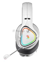 Гарнитура проводная с микрофоном A4Tech Bloody MR710 серый BT оголовье (MR710 GREY) 14